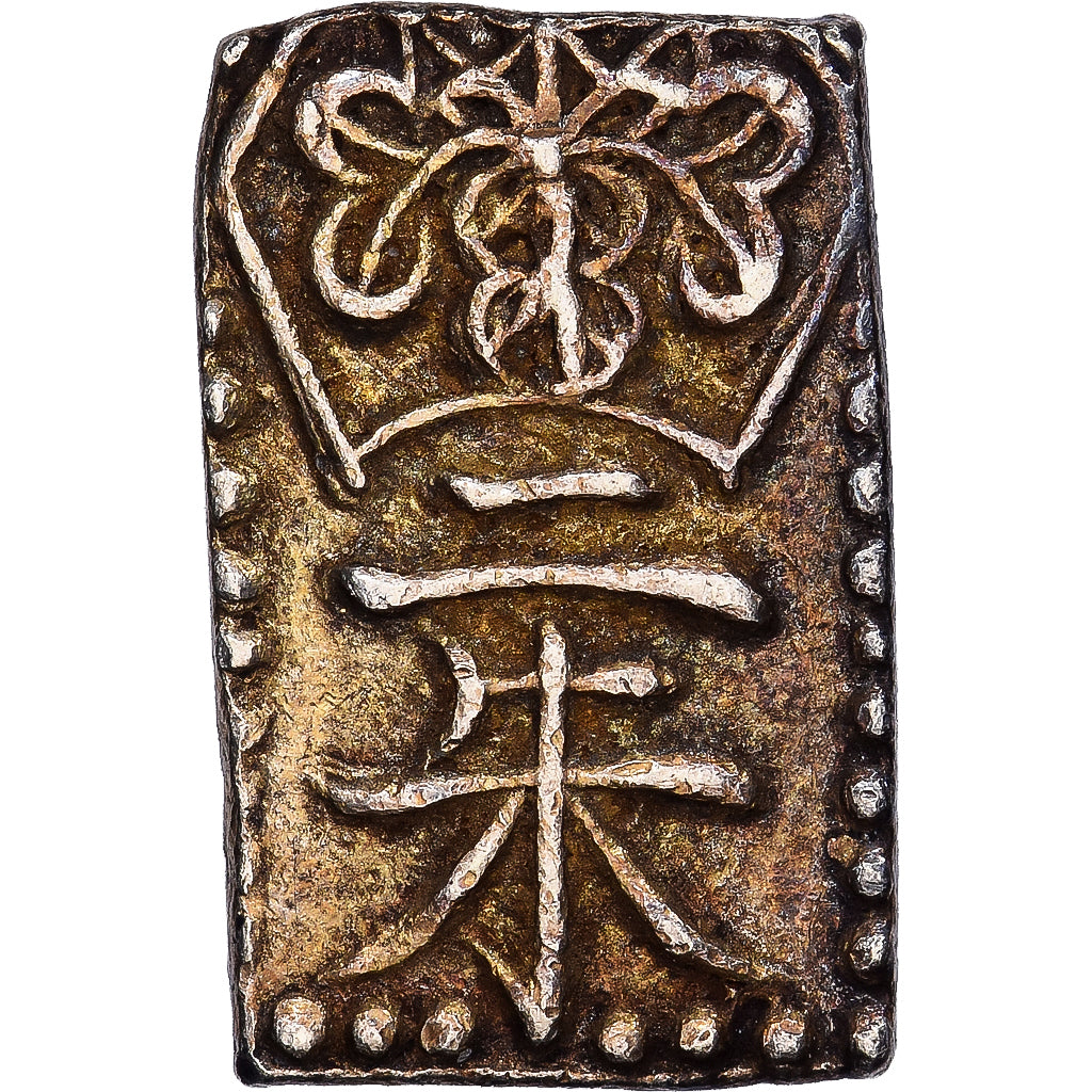 Japan, Kōmei, 2 Shu, Manen, 1860-1869, Electrum, EF(40-45)