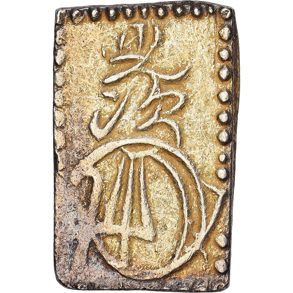 Japan, Mutsuhito, 2 Bu, Ni Bu Ban Kin, 1868-1869, Meiji, Electrum, VF(30-35)
