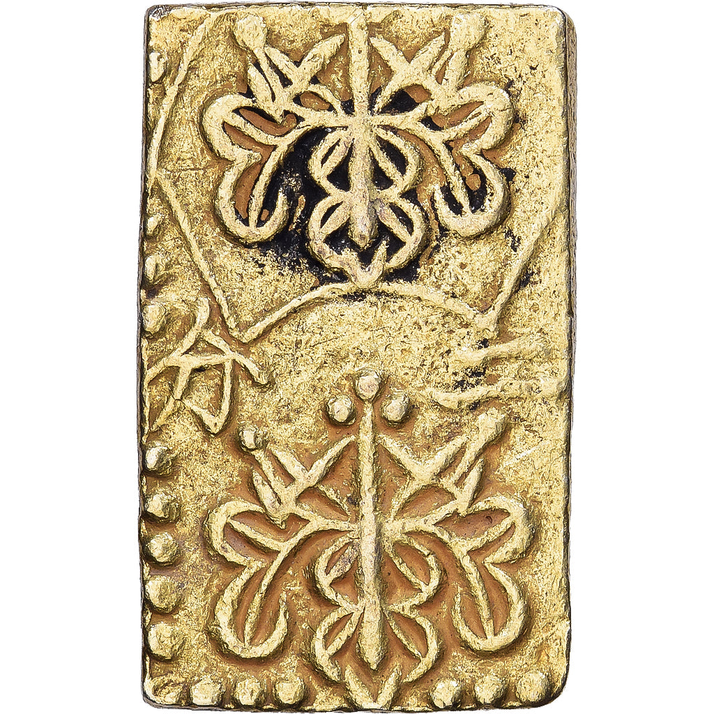 Japan, Mutsuhito, 2 Bu, Ni Bu Ban Kin, 1868-1869, Meiji, Electrum, VF(30-35)
