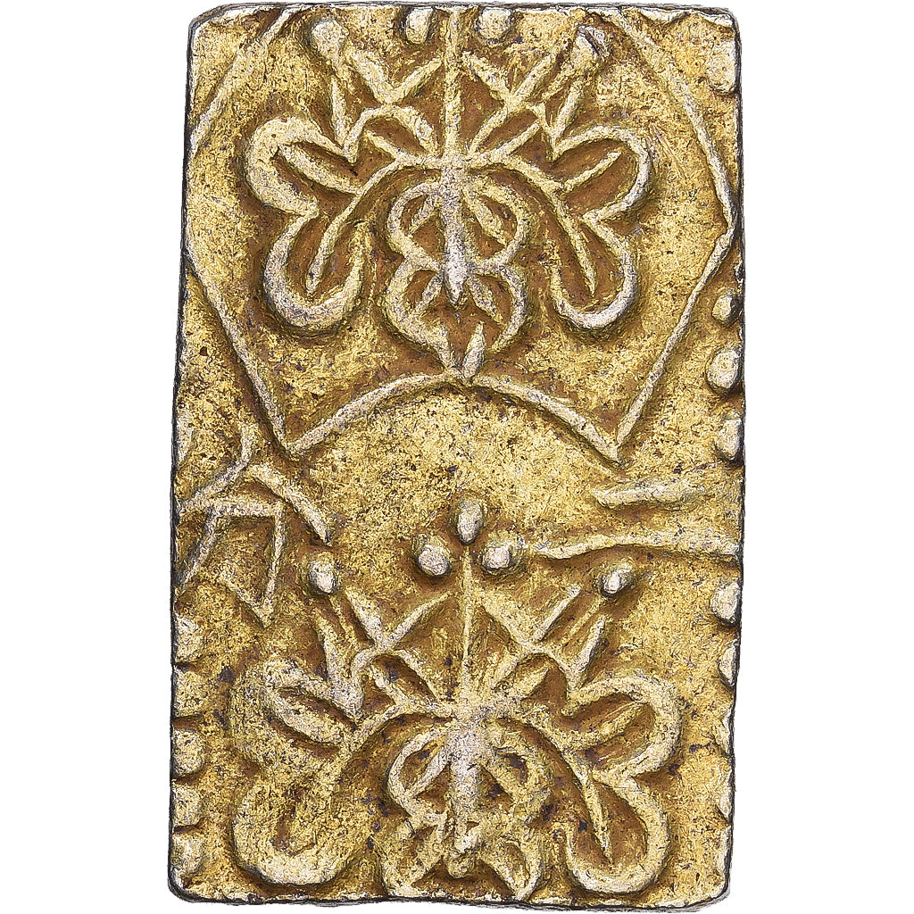 Japan, Mutsuhito, 2 Bu, Ni Bu Ban Kin, 1868-1869, Meiji, Electrum, VF(30-35)