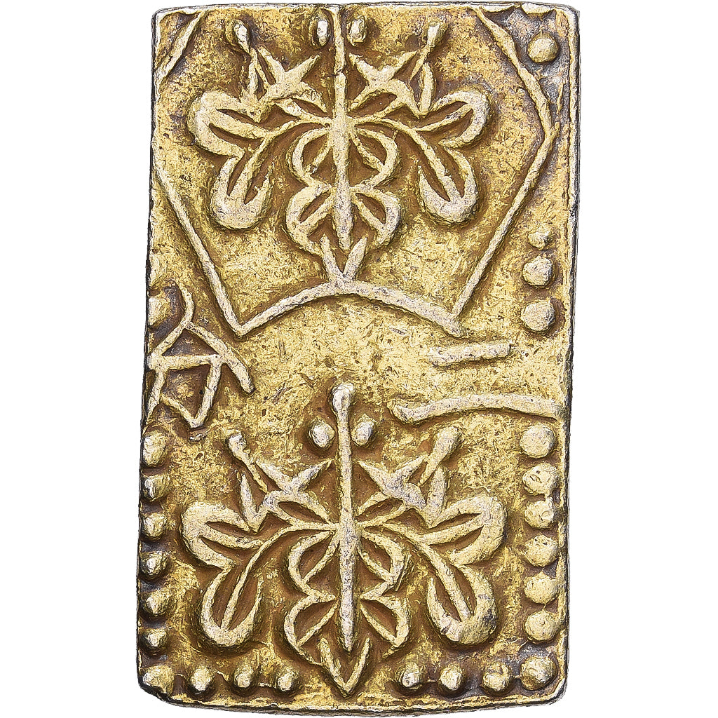Japan, Mutsuhito, 2 Bu, Ni Bu Ban Kin, 1868-1869, Meiji, Electrum, EF(40-45)