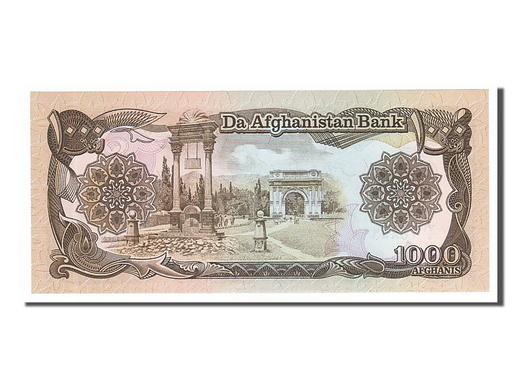 Banknote, Afghanistan, 1000 Afghanis, 1991, UNC(65-70)