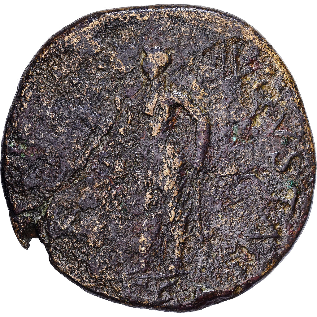 Roman Empire, Claudius, Sestertius, 41-50, Rome, Bronzen, FR