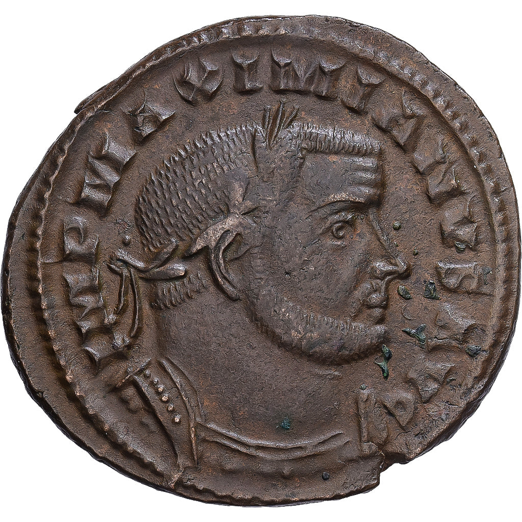 Roman Empire, Maximianus, Follis, 303-305, Lyon - Lugdunum, Bronze, VZ