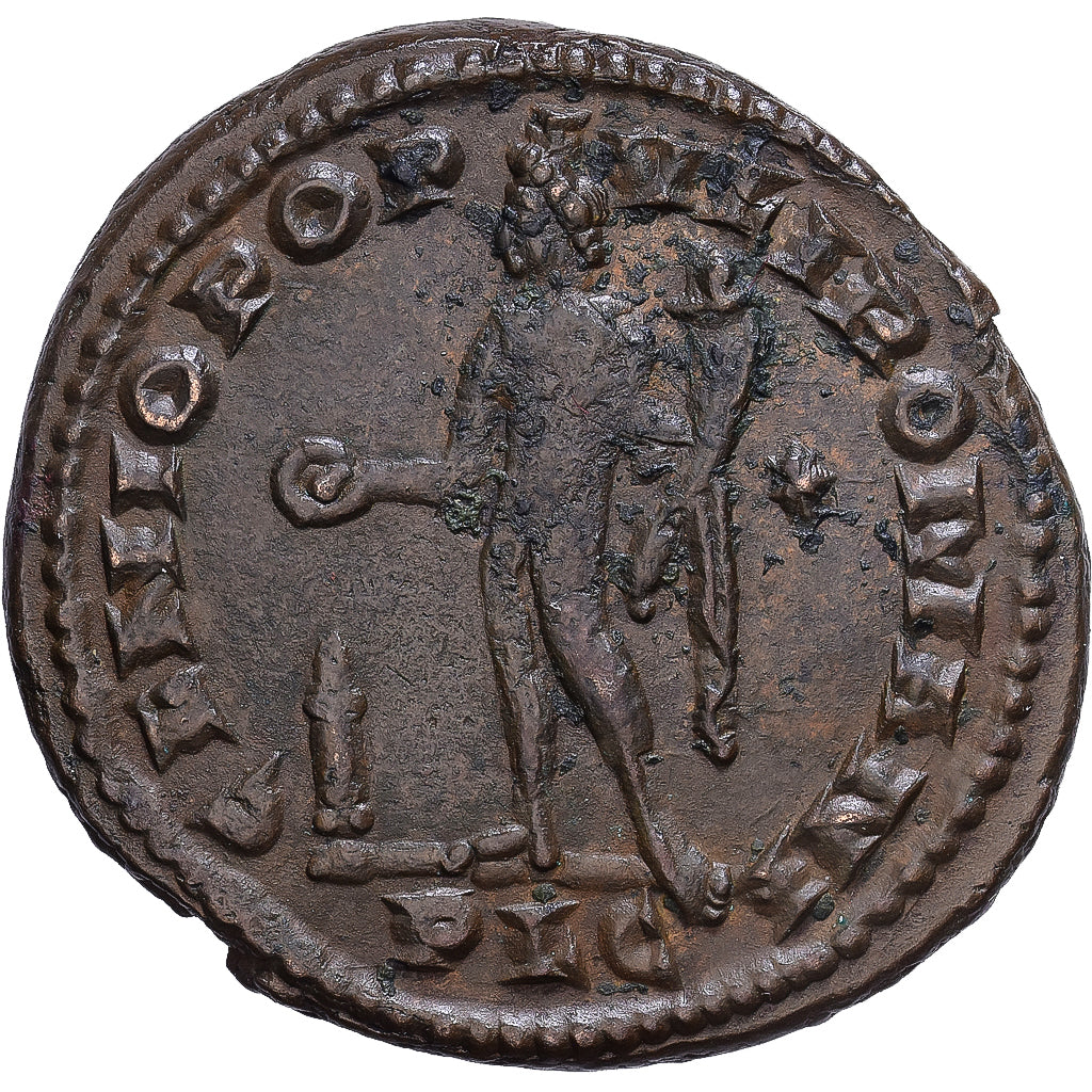 Roman Empire, Maximianus, Follis, 303-305, Lyon - Lugdunum, Bronze, VZ