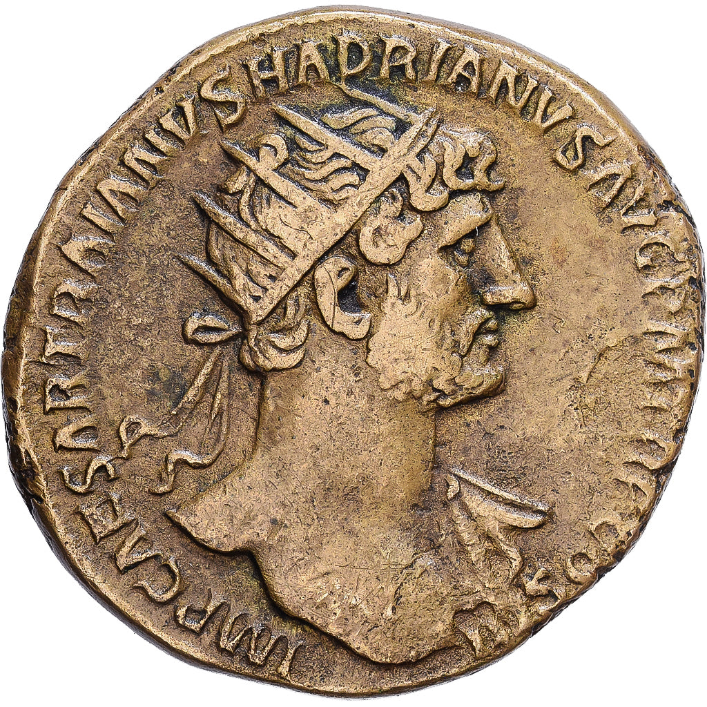 Roman Empire, Hadrien, Dupondius, 119-120, Rome, Bronze, TTB, RIC:276