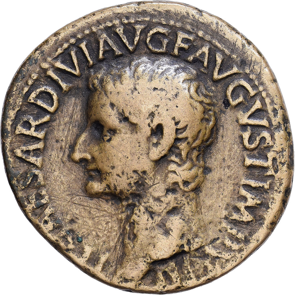 Roman Empire, Tiberius, Dupondius, 22-23, Rome, Bronzo, MB, RIC:44
