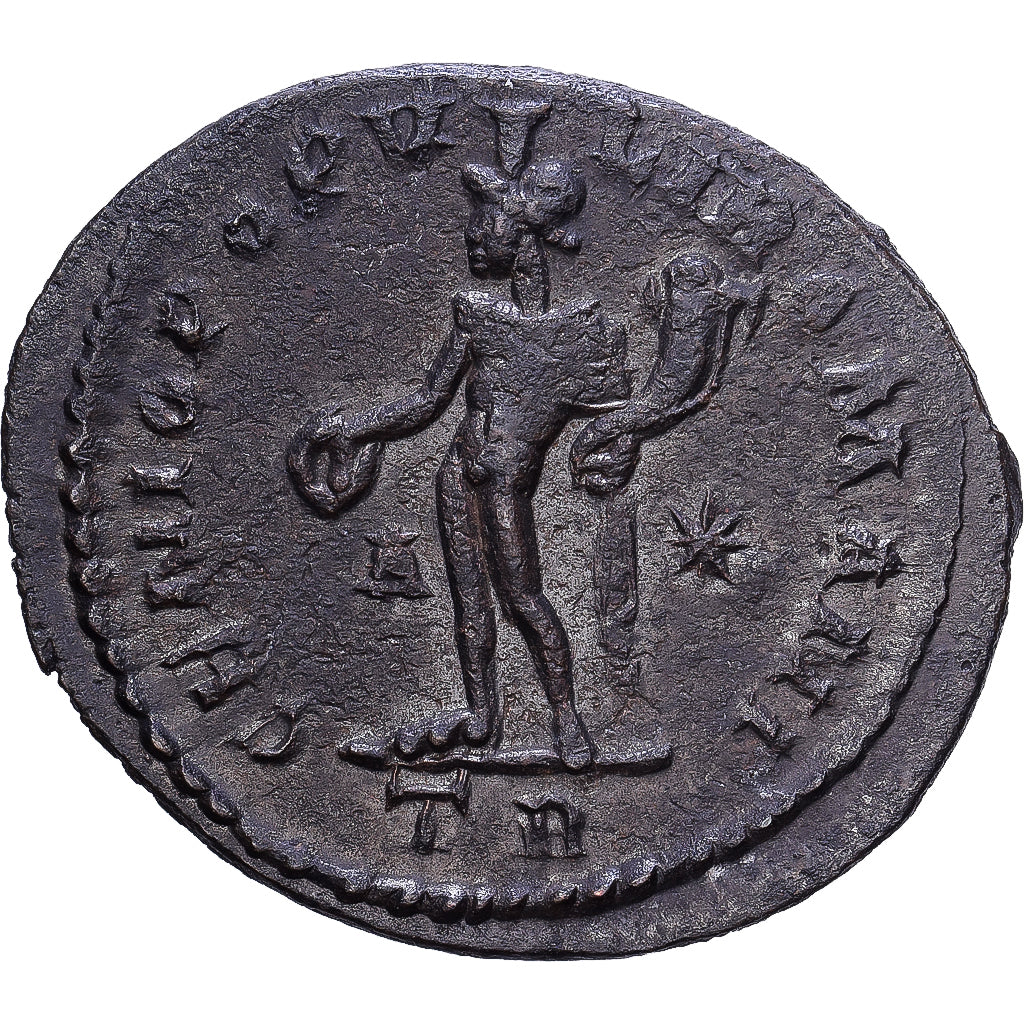 Roman Empire, Diocletian, Follis, 298-299, Trier, Bronce, MBC+, RIC:291a