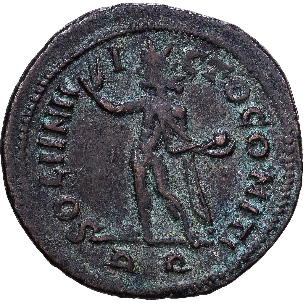 Roman Empire, Constantine I, Nummus, 317, Aquileia, Bronzo, BB, RIC:4