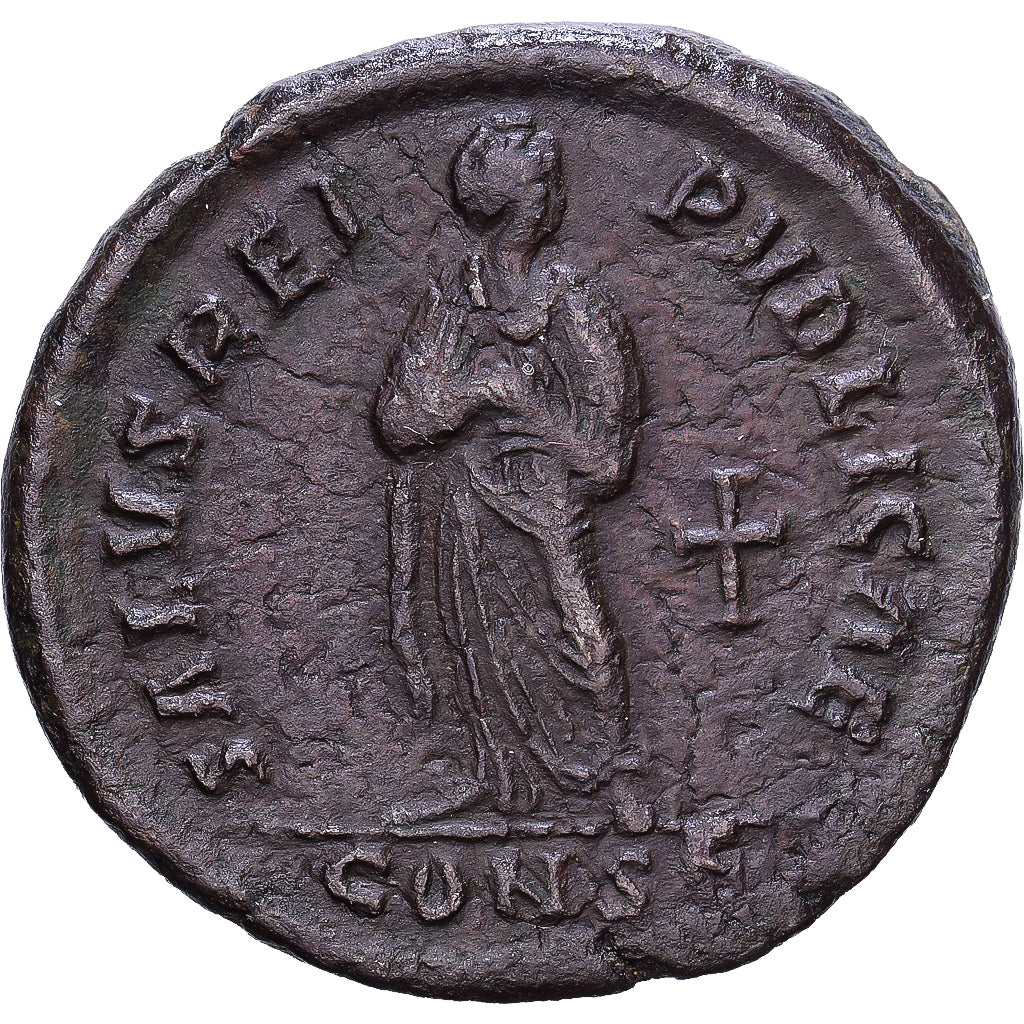 Roman Empire, Aelia Flaccilla, Maiorina, 383-388, Constantinople, Bronzen, ZF