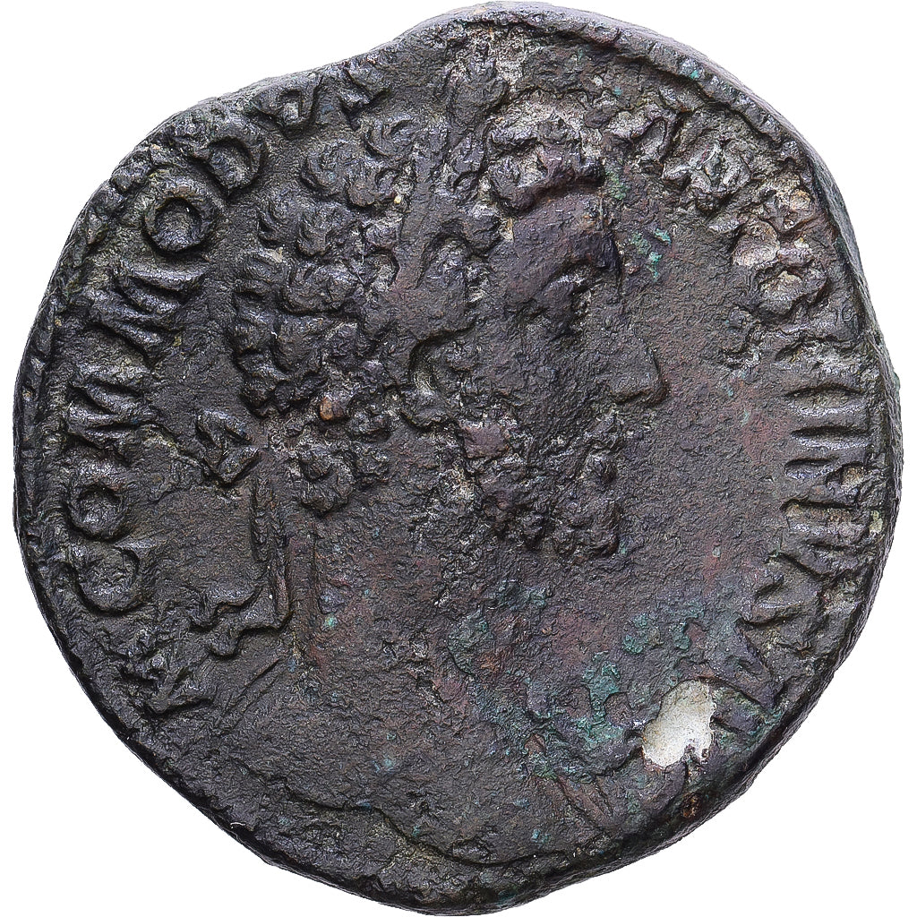 Empire romain, Commode, Sesterce, 181, Rome, Bronze, TB+, RIC:307