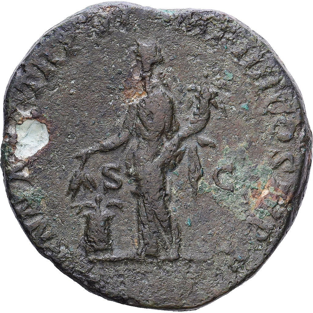Empire romain, Commode, Sesterce, 181, Rome, Bronze, TB+, RIC:307