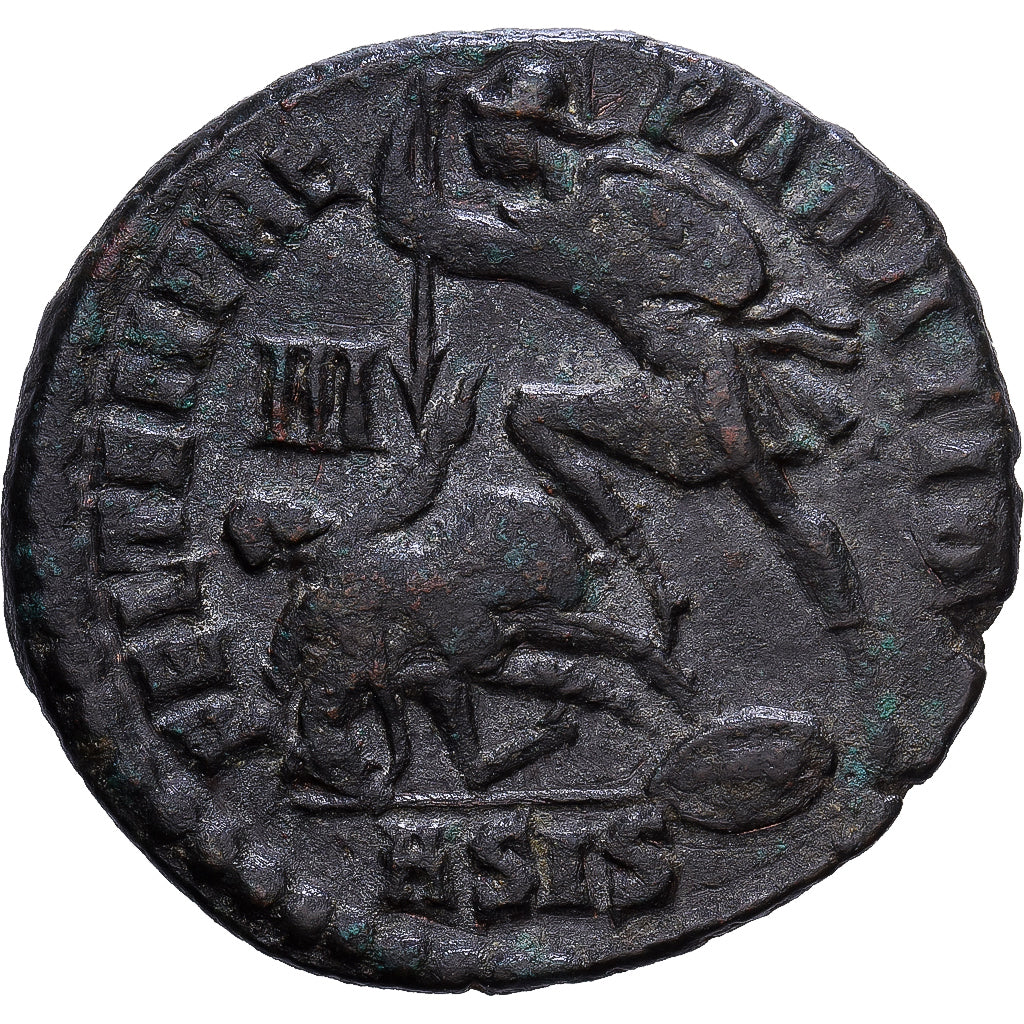 Roman Empire, Constantius II, Follis, 351-355, Siscia, Bronze, SS, RIC:332