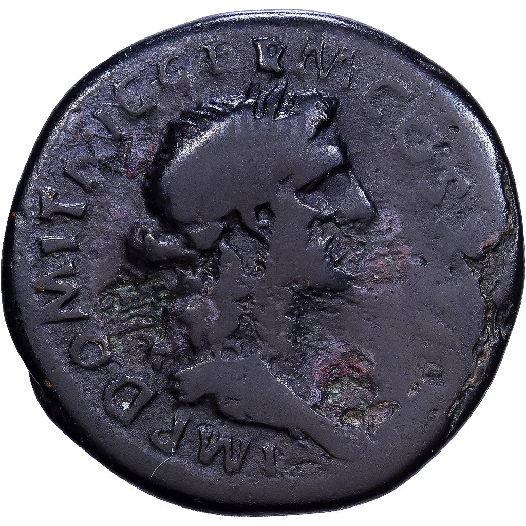 Roman Empire, Domitian, Semis, 95-96, Rome, Brązowy, VF(30-35), RIC:811