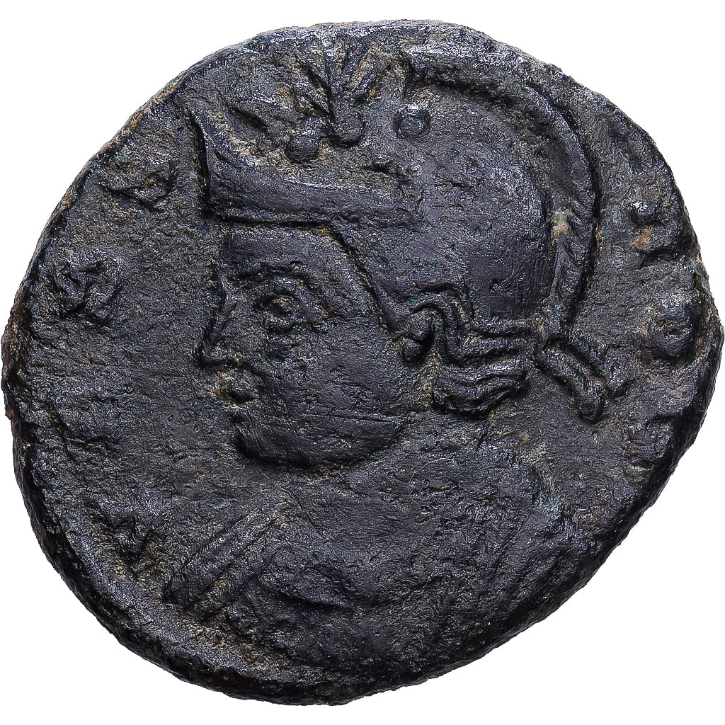 Roman Empire, Constantine I, Nummus, 332, Lyon - Lugdunum, Bronze, AU(50-53)