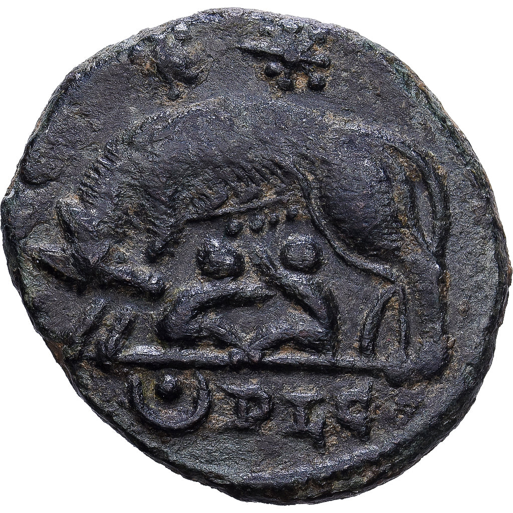 Roman Empire, Constantine I, Nummus, 332, Lyon - Lugdunum, Bronze, AU(50-53)