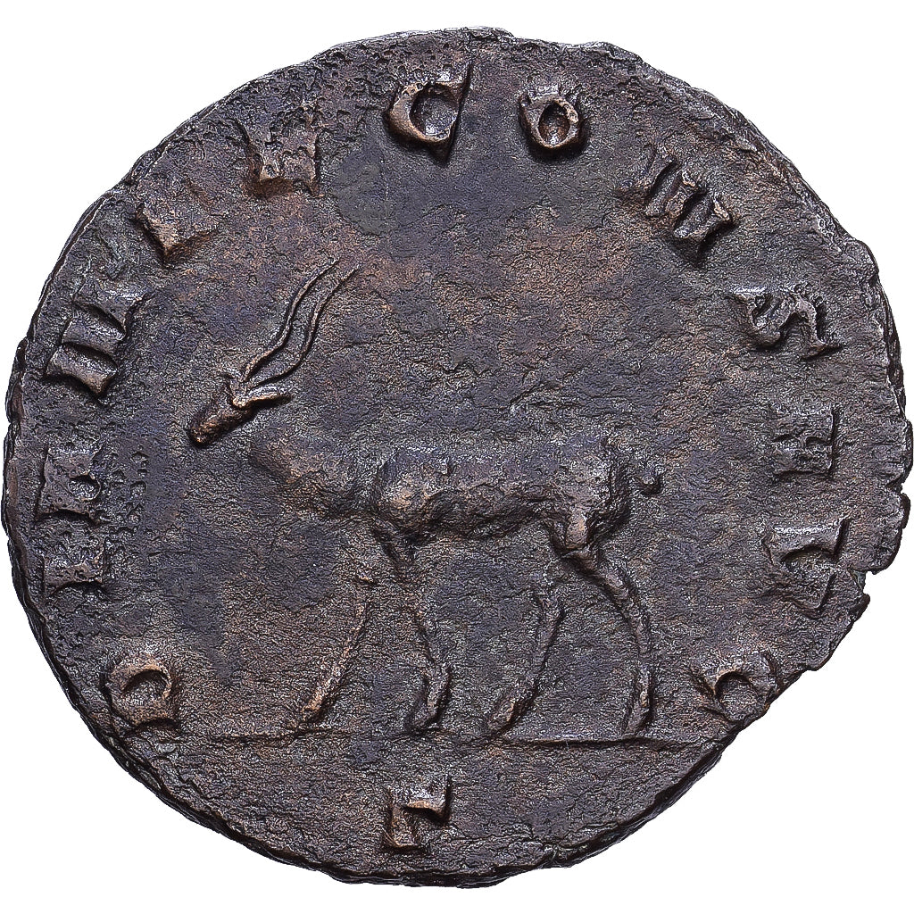 Roman Empire, Gallienus, Antoninianus, 260-268, Rome, Plata, MBC+, RIC:181