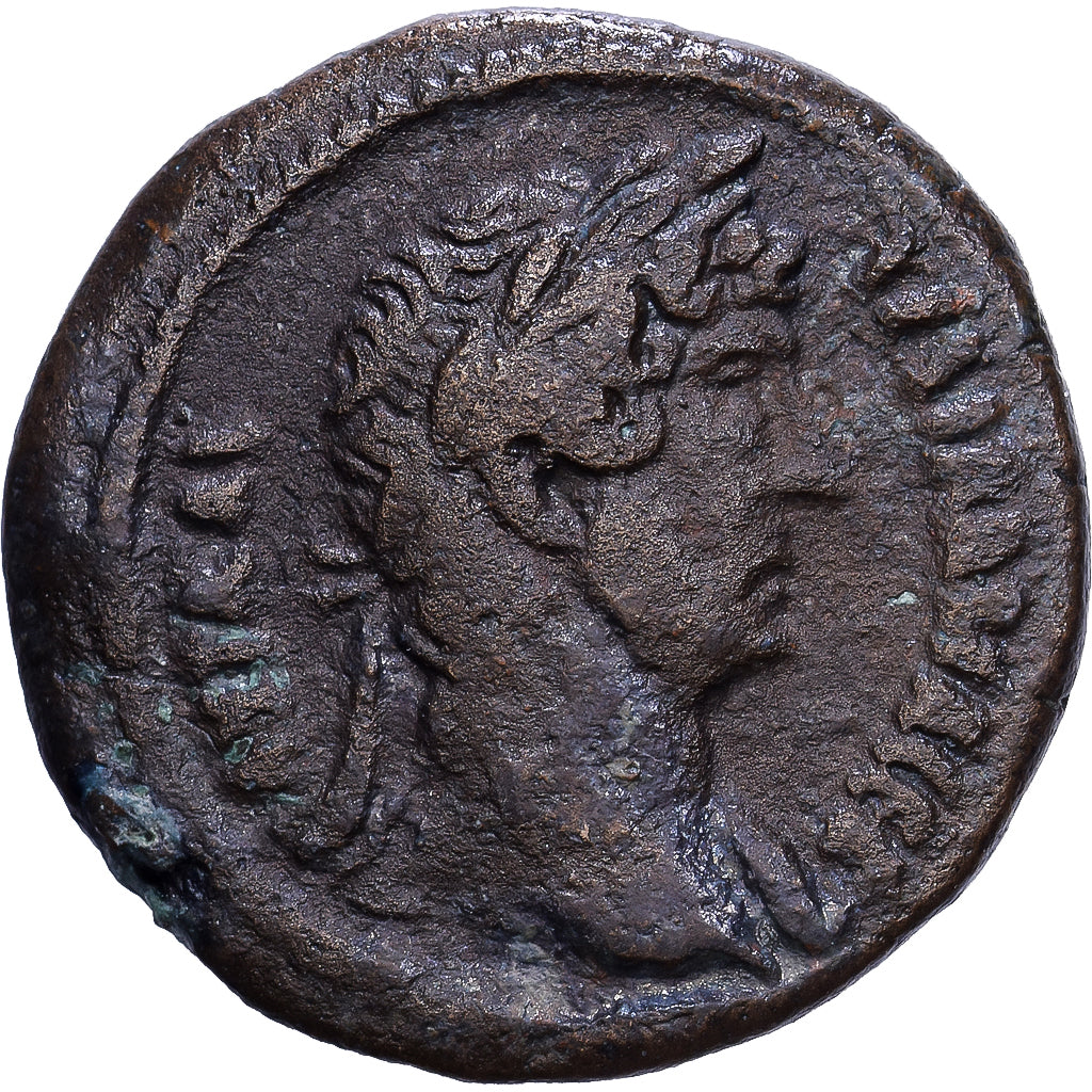 Égypte, Hadrien, Æ Unit, 126-127, Alexandrie, Bronze, TTB, RPC:III-5693