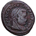 Roman Empire, Constantius Chlorus, Half Follis, 317-318, Rome, Rzadkie