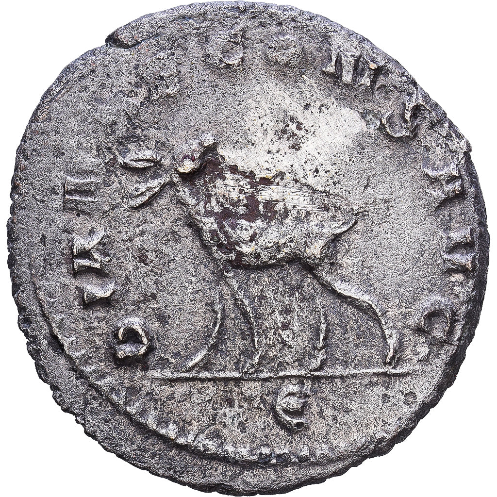 Roman Empire, Gallienus, Antoninianus, 260-268, Rome, Plata, MBC+, RIC:176