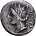 Roman Republic, Cassia, Denarius, 102 BC, Rome, Zilver, ZF, Crawford:321/1