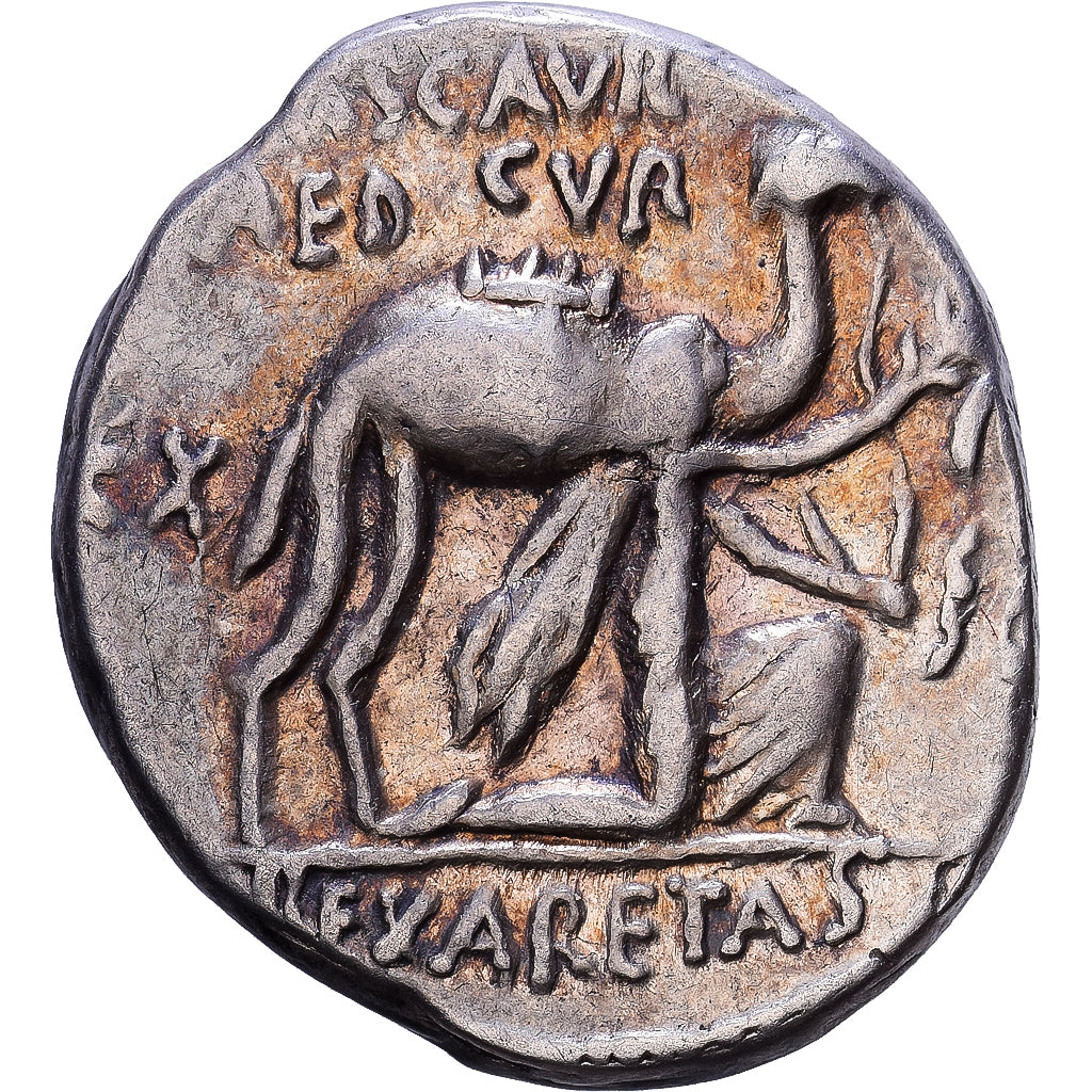 République romaine, Aemilia, Denier, 58 BC, Rome, Argent, TTB+, Crawford:422/1
