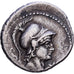 Roman Republic, Rustia, Denarius, 76 BC, Rome, Plata, MBC+, Crawford:389/1