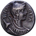 Roman Republic, Hosidia, Denarius, 68 BC, Rome, Plata, MBC+, Crawford:407/2