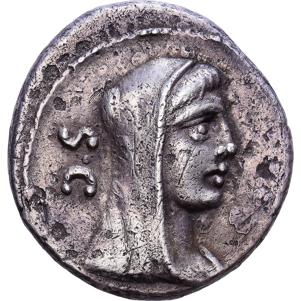 Roman Republic, Sulpicia, Denarius, 69 BC, Rome, Srebro, VF(30-35)