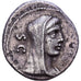 Roman Republic, Sulpicia, Denarius, 69 BC, Rome, Srebro, VF(30-35)