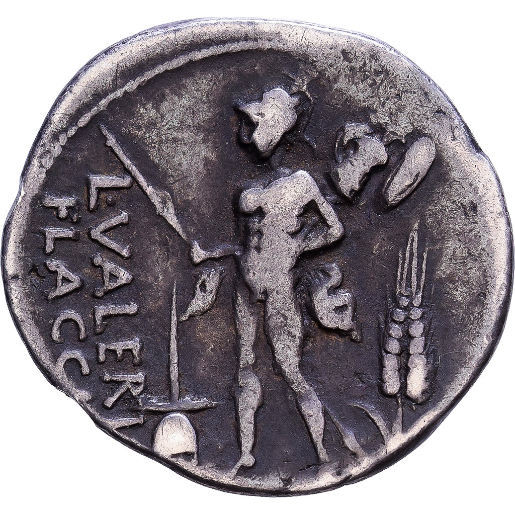 Roman Republic, Valeria, Denarius, 108-107 BC, Rome, Srebro, EF(40-45)