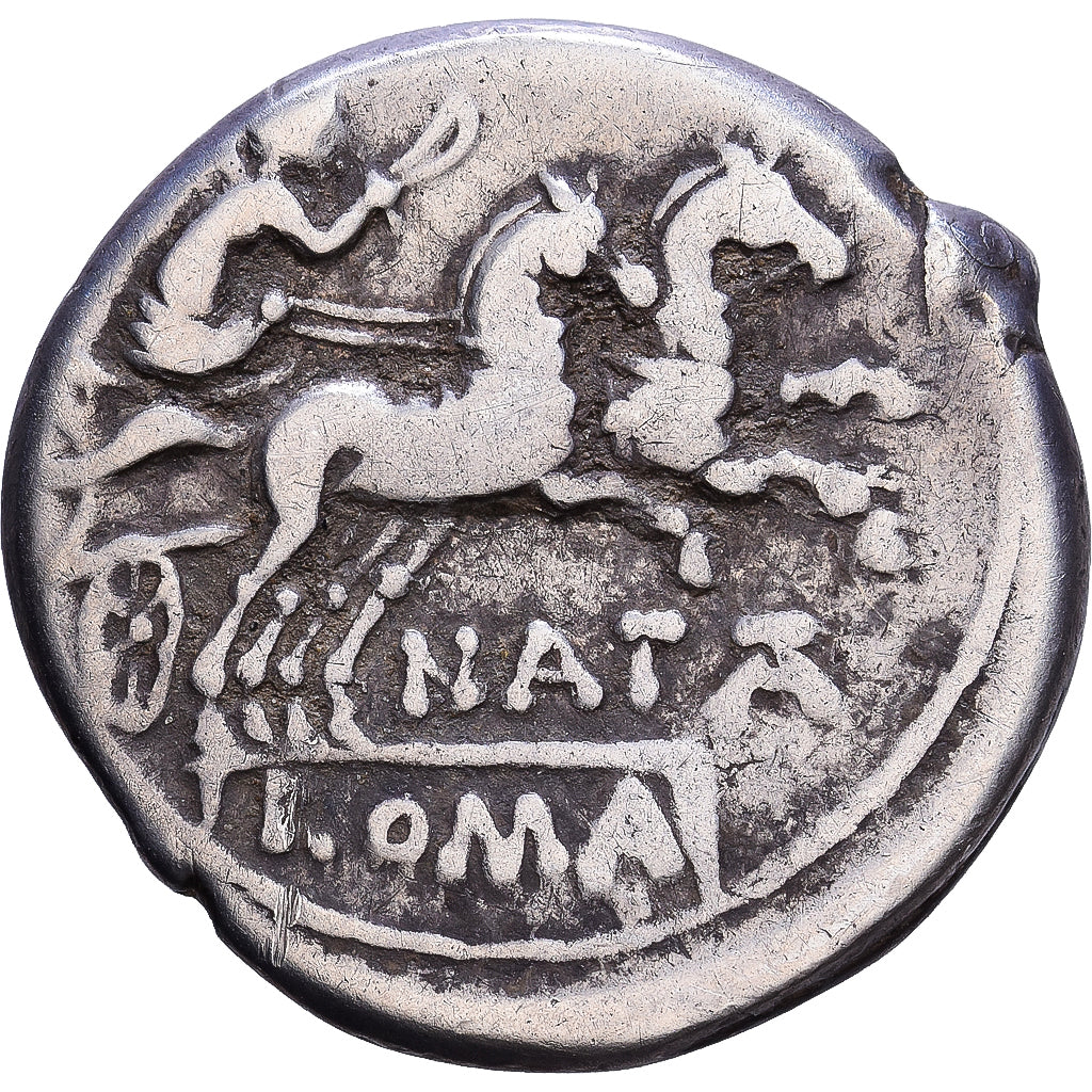 Roman Republic, Pinaria, Denarius, 149 BC, Rome, Srebro, EF(40-45)