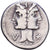 Roman Republic, Fonteia, Denarius, 114-113 BC, Rome, Plata, MBC, Crawford:290/1