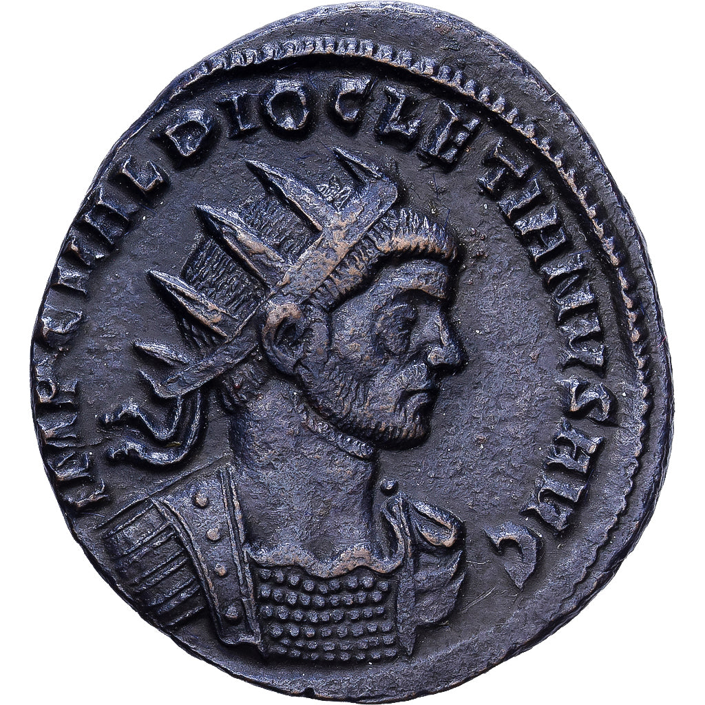 Empire romain, Dioclétien, Antoninien, 289, Ticinum, Bronze, TTB+, RIC:204