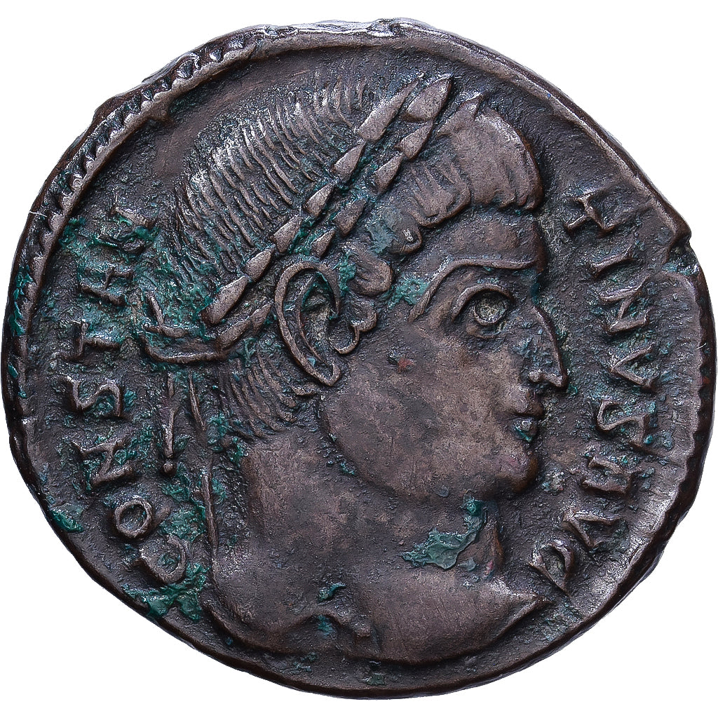 Empire romain, Constantin I, Nummus, 325-326, Treveri, Bronze, TTB+, RIC:VII 461