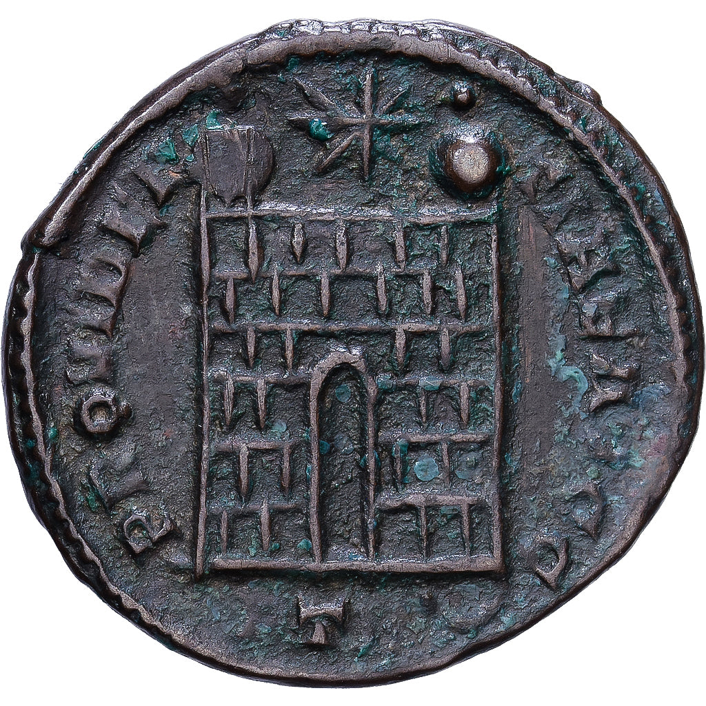 Empire romain, Constantin I, Nummus, 325-326, Treveri, Bronze, TTB+, RIC:VII 461