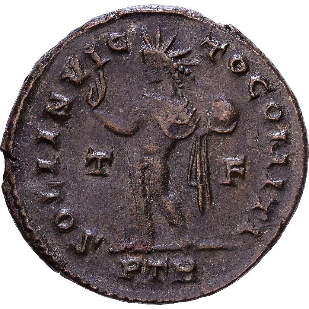 Empire romain, Constantin I, Follis, 310-313, Treveri, Bronze, TTB, RIC:866a