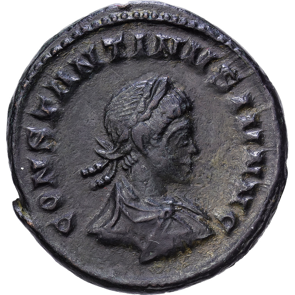 Roman Empire, Constantine II, Nummus, 318, Londinium, Bronce, MBC, RIC:912