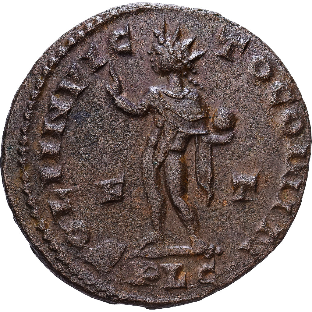 Empire romain, Constantin I, Follis, 309-310, Lugdunum, Bronze, SUP+, RIC:310