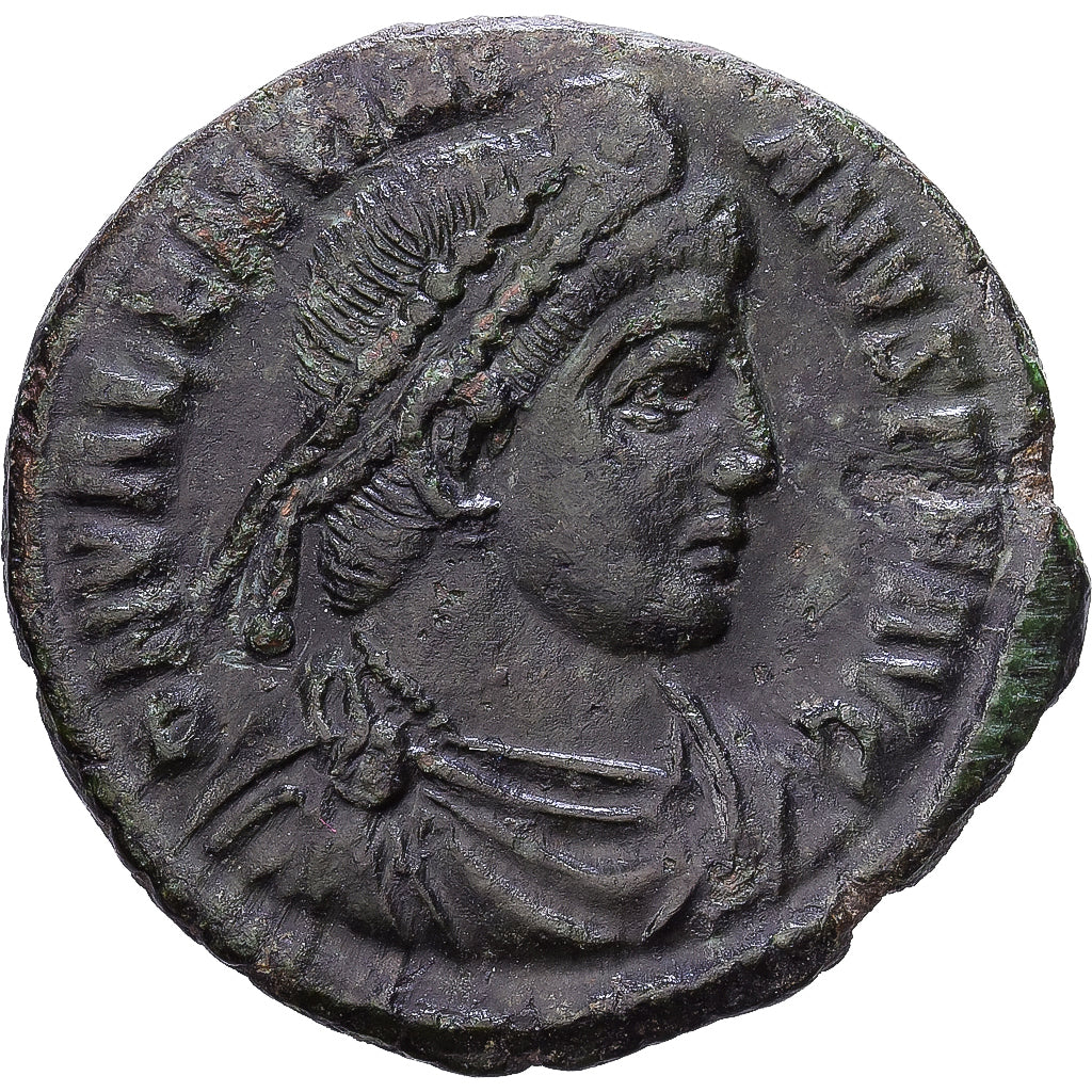 Roman Empire, Valentinian I, Nummus, 367-375, Siscia, Bronze, EF(40-45), RIC:15a