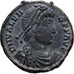 Roman Empire, Valens, Nummus, 367-375, Aquileia, Bronce, MBC, RIC:11b