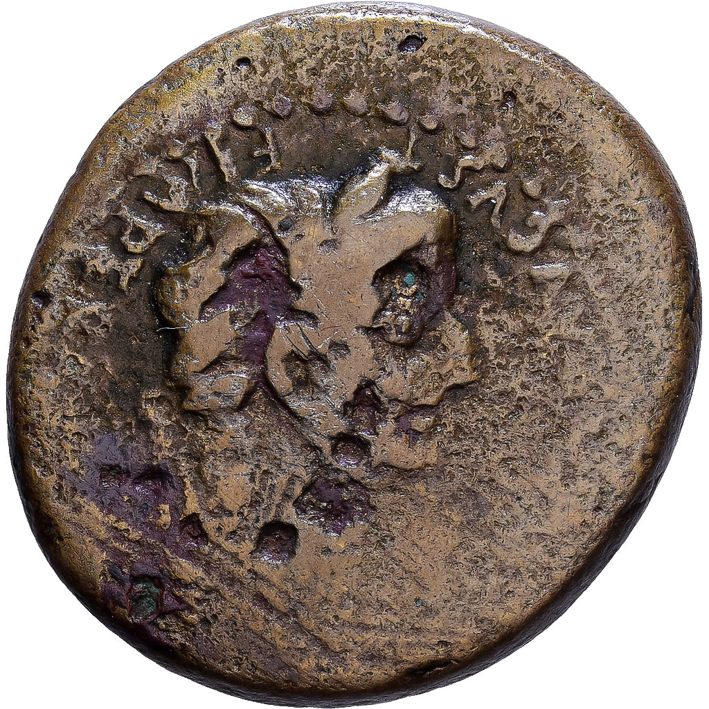 Roman Empire, Tiberius, Semis, 12-14, Lyon - Lugdunum, Bronze, SGE+, RIC:246