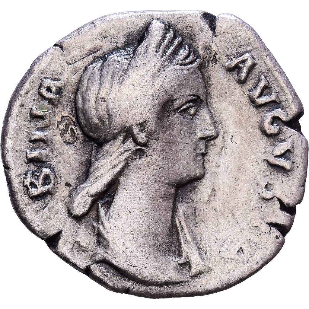 Roman Empire, Sabina, Denarius, 136-138, Rome, Plata, BC+
