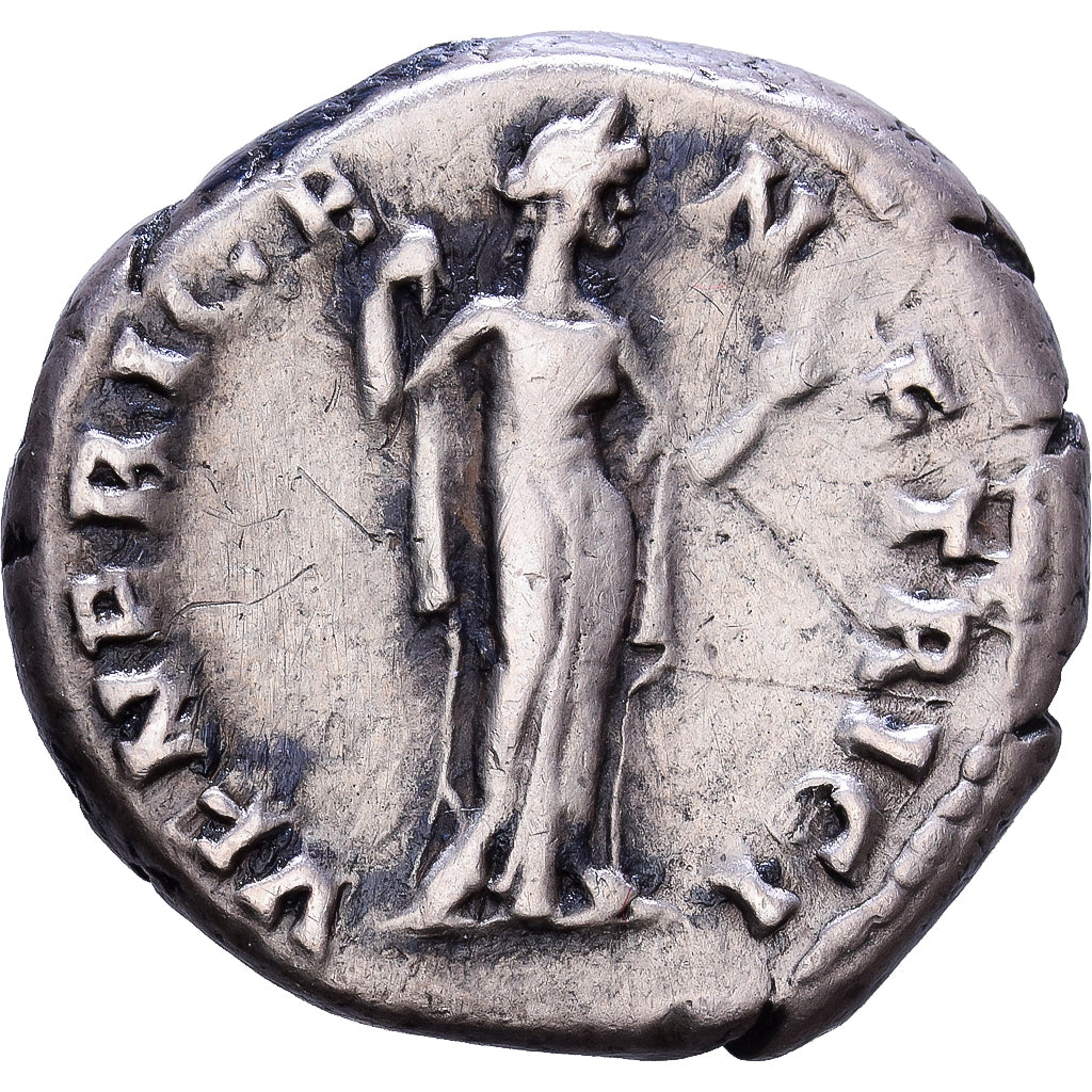 Roman Empire, Sabina, Denarius, 136-138, Rome, Plata, BC+