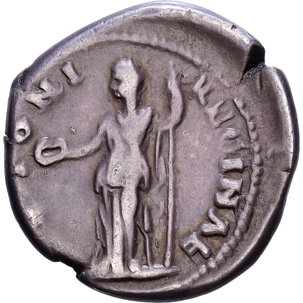 Empire romain, Sabine, Denier, 133-135, Rome, Argent, TB+