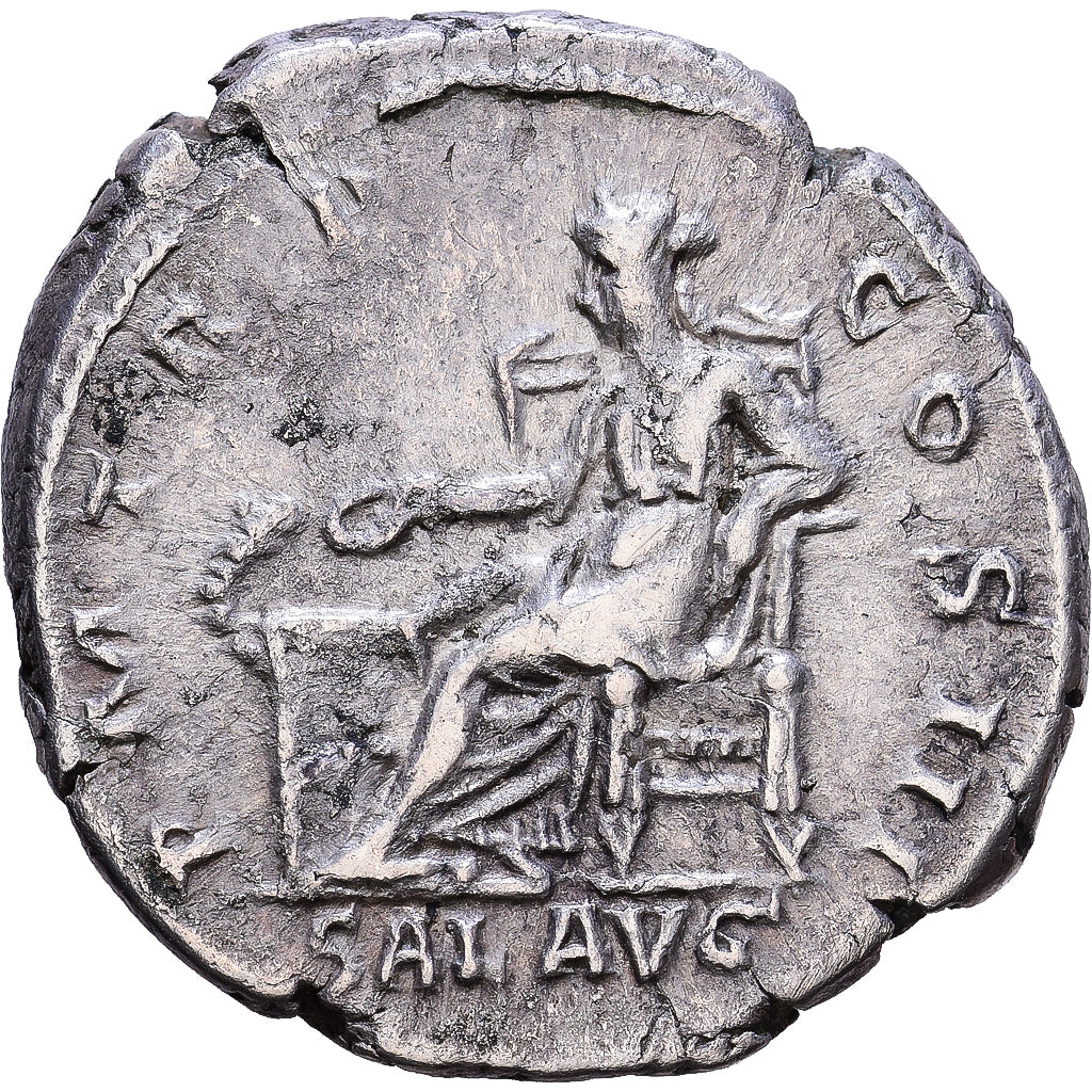 Roman Empire, Hadrius, Denarius, 120-121, Rome, Zilver, ZF, RIC:374