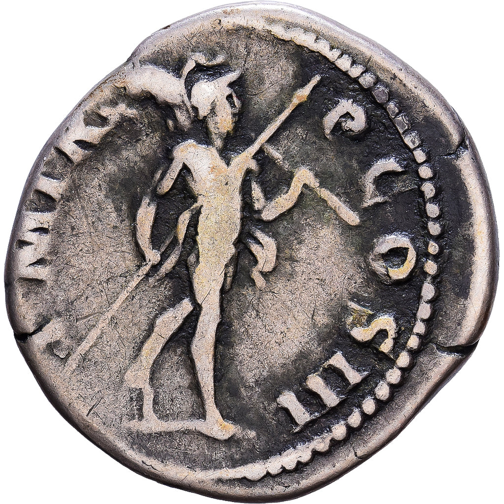 Empire romain, Hadrien, Denier, 120-121, Rome, Argent, TB+, RIC:320