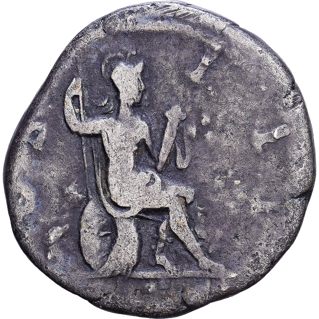Roman Empire, Hadrian, Denarius, 126-127, Rome, Plata, BC+, RIC:860