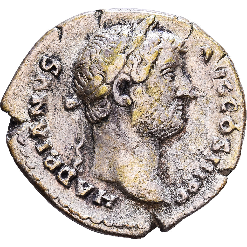 Roman Empire, Hadrius, Denarius, 137-138, Rome, Zilver, ZF