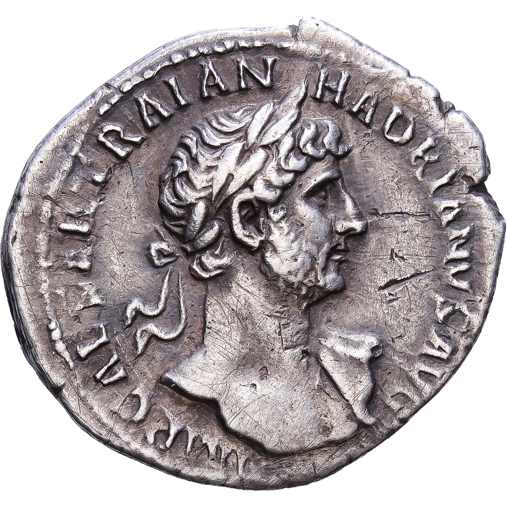 Roman Empire, Hadrian, Denarius, 119-120, Rome, Argento, BB+, RIC:228